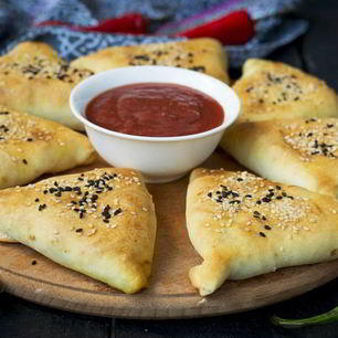 Рецепт Самсы с курицей на кефире