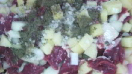 Рецепт самсы с мясом и картошкой