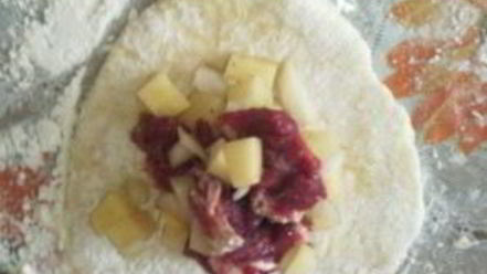 Рецепт самсы с мясом и картошкой