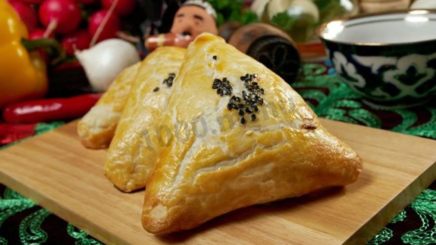 Рецепт самсы с сыром на воде