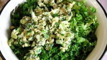 Рецепт самсы с зеленью