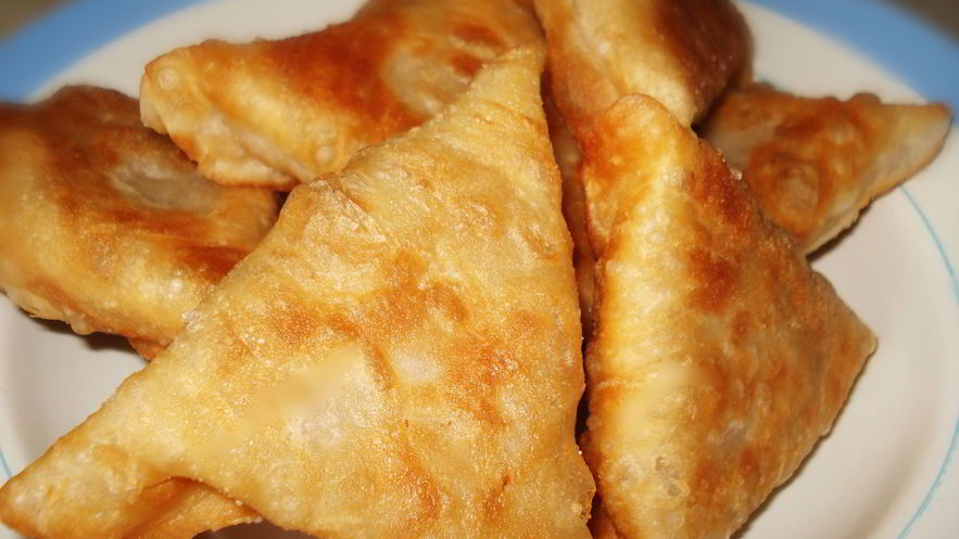 Рецепт самсы слоеной узбекской