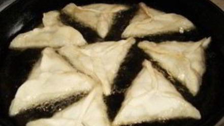 Рецепт самсы слоеной узбекской