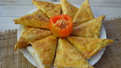 Рецепт Самсы в лаваше