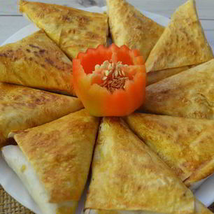 Рецепт Самсы в лаваше