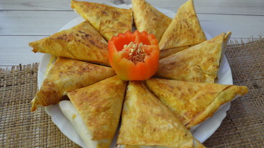 Рецепт самсы в лаваше