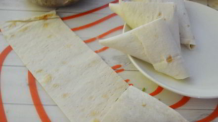 Рецепт самсы в лаваше