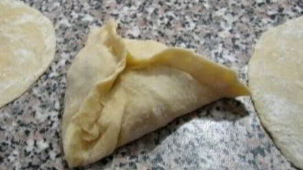 Рецепт слоеной самсы с тыквой