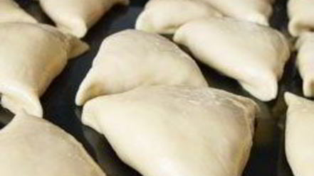 Рецепт слоеной самсы с тыквой