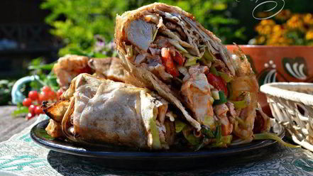 Рецепт дачной шаурмы на гриле