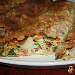 Рецепт Домашней шаурмы с дымком