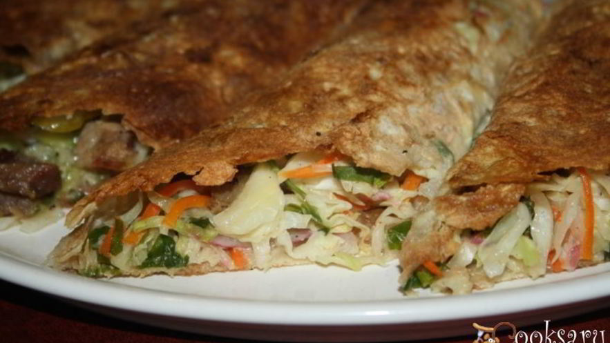 Рецепт домашней шаурмы с дымком