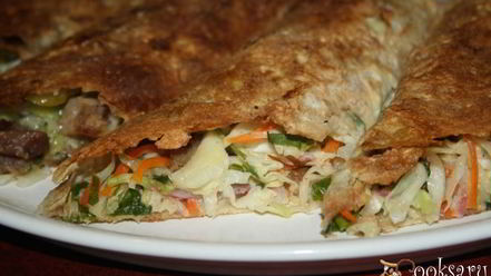 Рецепт домашней шаурмы с дымком