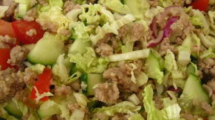 Рецепт домашней шаурмы с фаршем