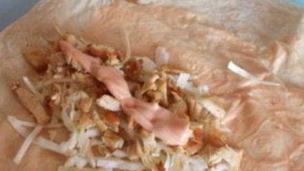 Рецепт домашней шаурмы с курицей в лаваше