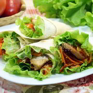 Рецепт Домашней шаурмы с курицей