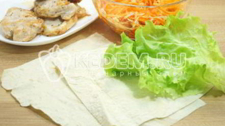 Рецепт домашней шаурмы с курицей