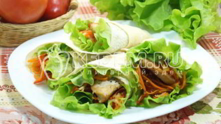 Рецепт домашней шаурмы с курицей