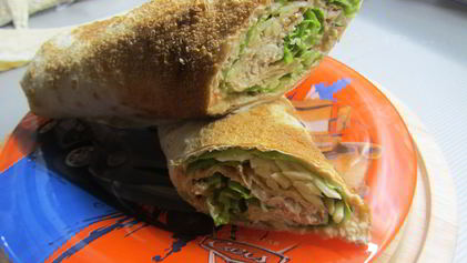 Рецепт Домашней шаурмы с сыром