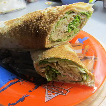 Рецепт Домашней шаурмы с сыром