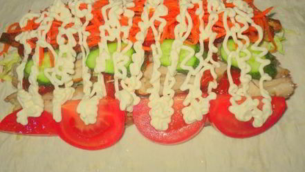 Рецепт домашней шаурмы в лаваше