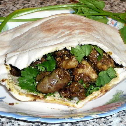 Рецепт Израильской шаурмы