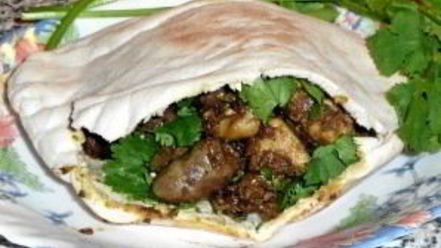 Рецепт израильской шаурмы