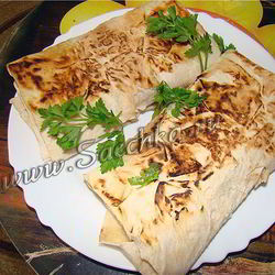 Рецепт Мяса в лаваше