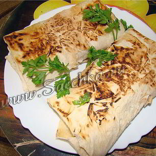 Рецепт Мяса в лаваше