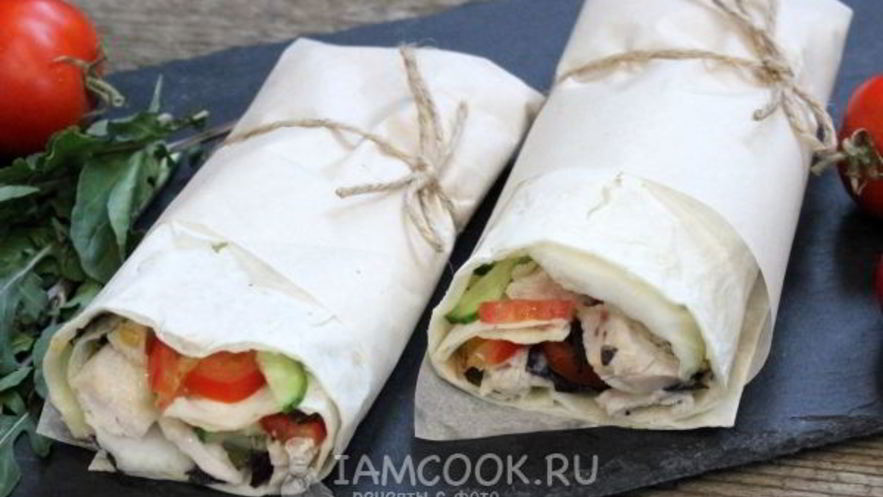 Рецепт шаурмы диетической