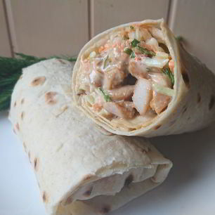 Рецепт Шаурмы с домашним майонезом