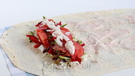 Рецепт шаурмы с говядиной по-домашнему