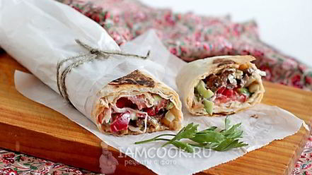 Рецепт шаурмы с говядиной по-домашнему
