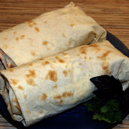 Рецепт Шаурмы с грибами и курицей