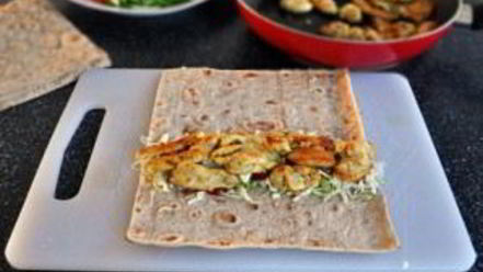 Рецепт шаурмы с капустой и курицей