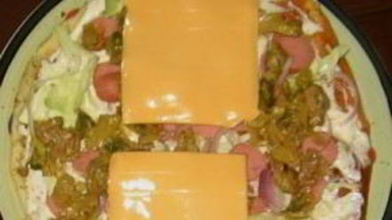 Рецепт шаурмы с колбасой и сыром