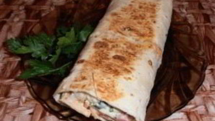 Рецепт шаурмы с колбасой