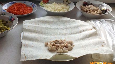 Рецепт шаурмы с курицей в лаваше