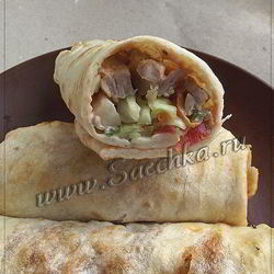 Рецепт Шаурмы с курицей