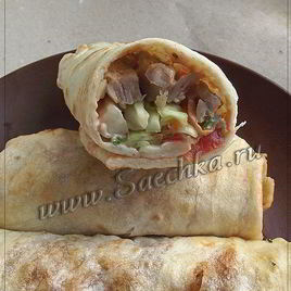 Рецепт Шаурмы с курицей