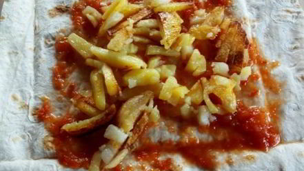 Рецепт шаурмы с сосиской