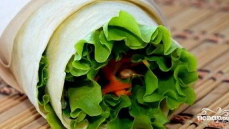 Рецепт шаурмы с сыром