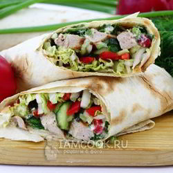 Рецепт Шаурмы со свининой