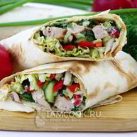 Рецепт Шаурмы со свининой