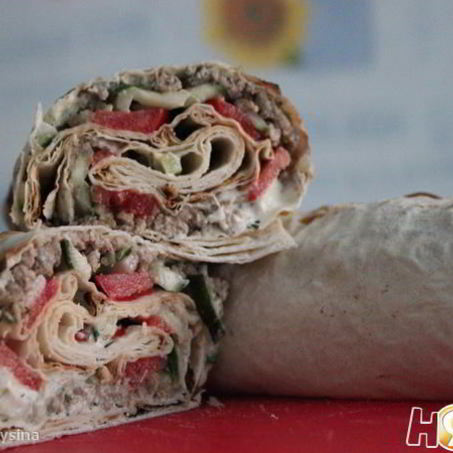 Рецепт Шавермы с фаршем