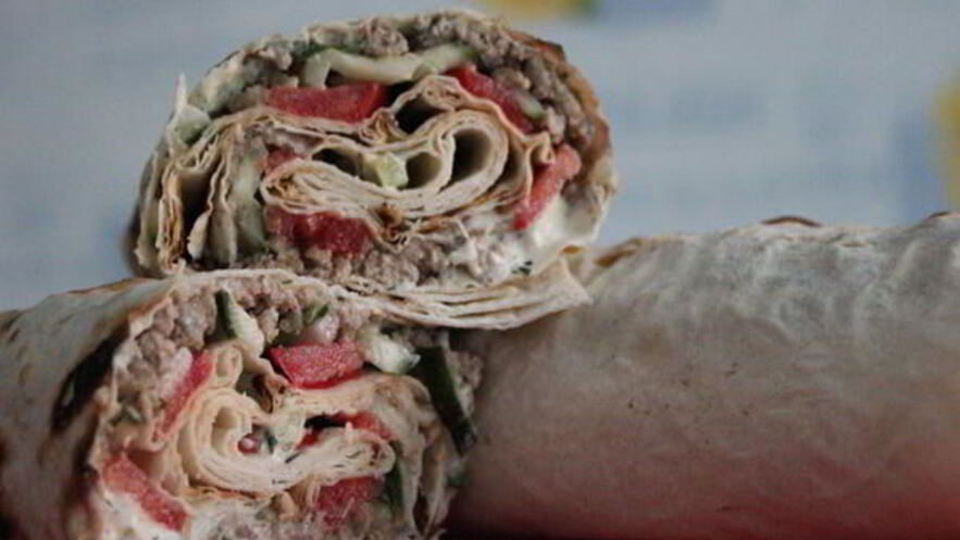 Рецепт шавермы с фаршем