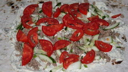 Рецепт шавермы с фаршем