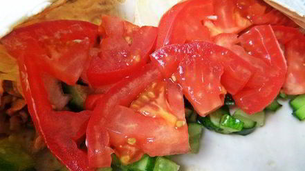 Рецепт шавермы с запеченной курицей и майонезным соусом