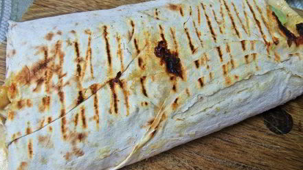 Рецепт шавермы с запеченной курицей и майонезным соусом