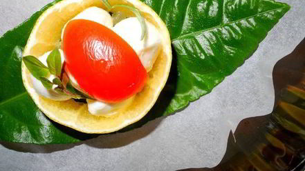 Рецепт сицилийской закуски лимоны с моцареллой